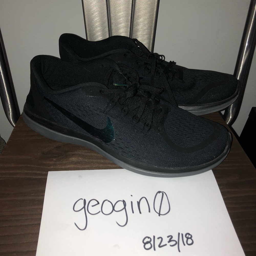 Nike Flex 2017 RN BTS 898458-001 Black Dark Grey